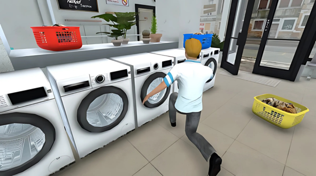 Laundry Store Simulator Free Download