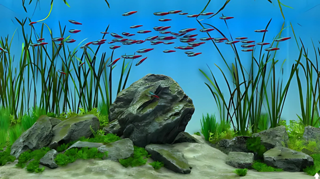 Behind Glass Aquarium Simulator Free Download (v0.12)